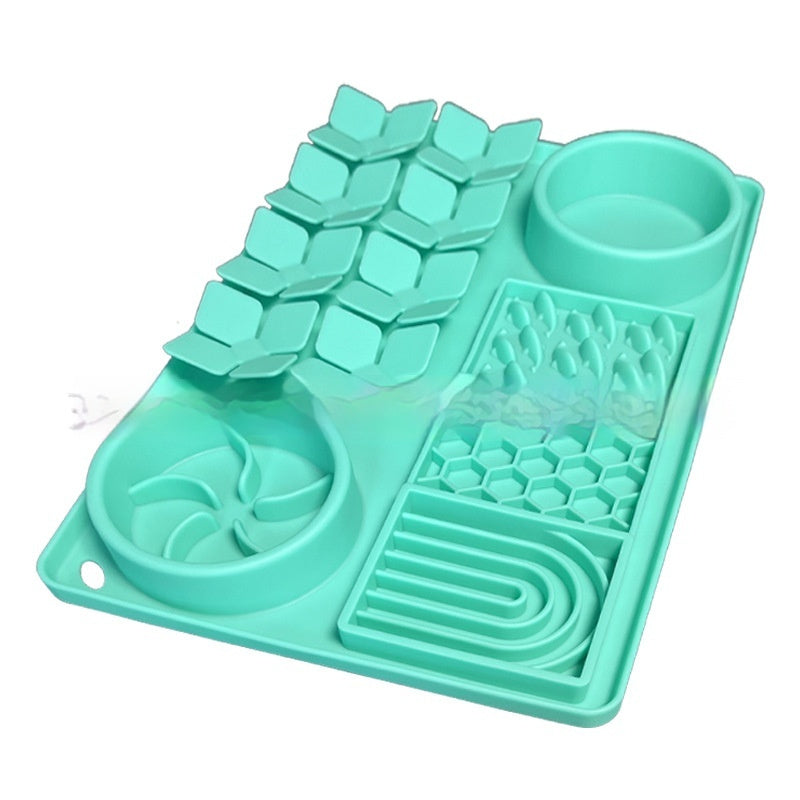 Suction Cup Slow Food Mat Dog Licking Mat
