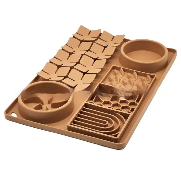 Suction Cup Slow Food Mat Dog Licking Mat