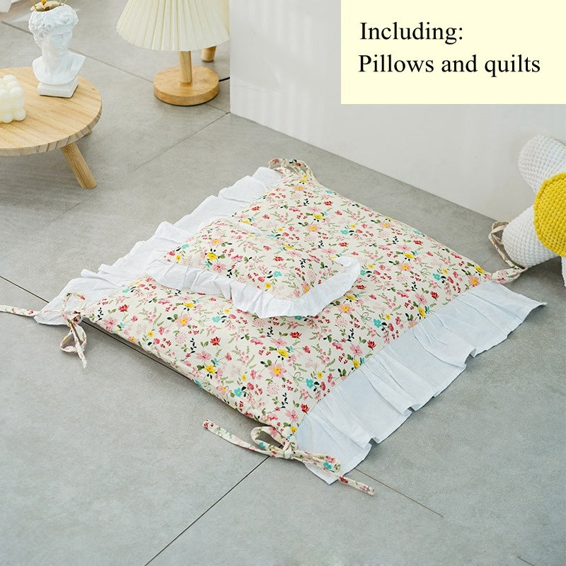 Cat Bed With Removable And Washable Blanket