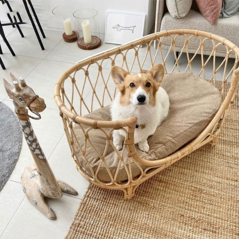 Woven Pet Bed Sofa