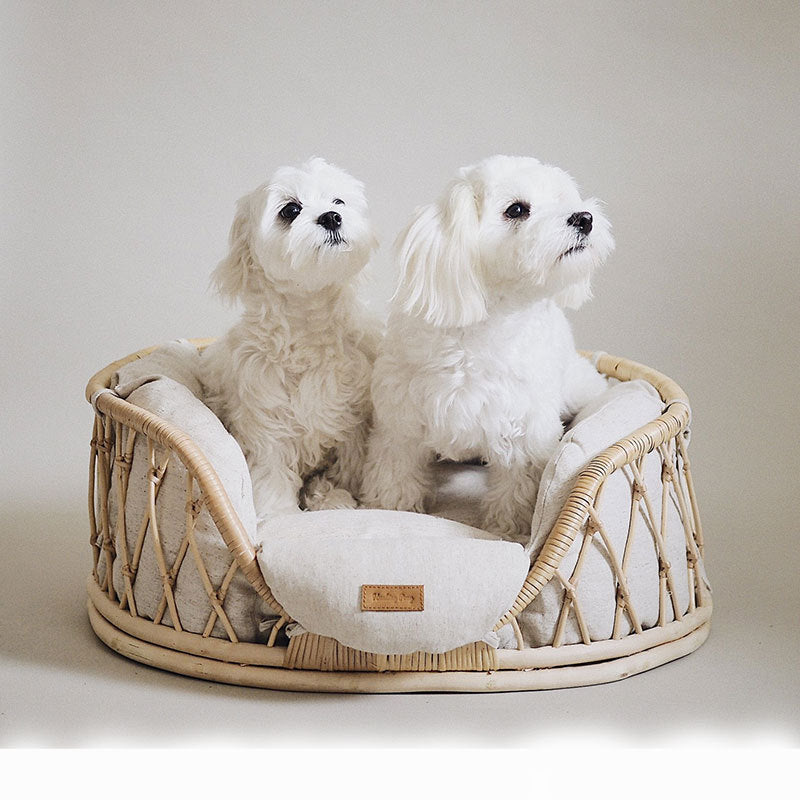 Woven Pet Bed Sofa